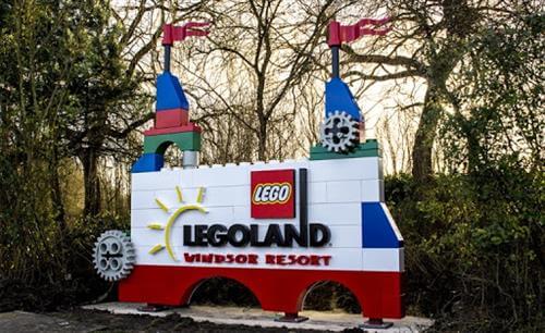 Legoland monument sign